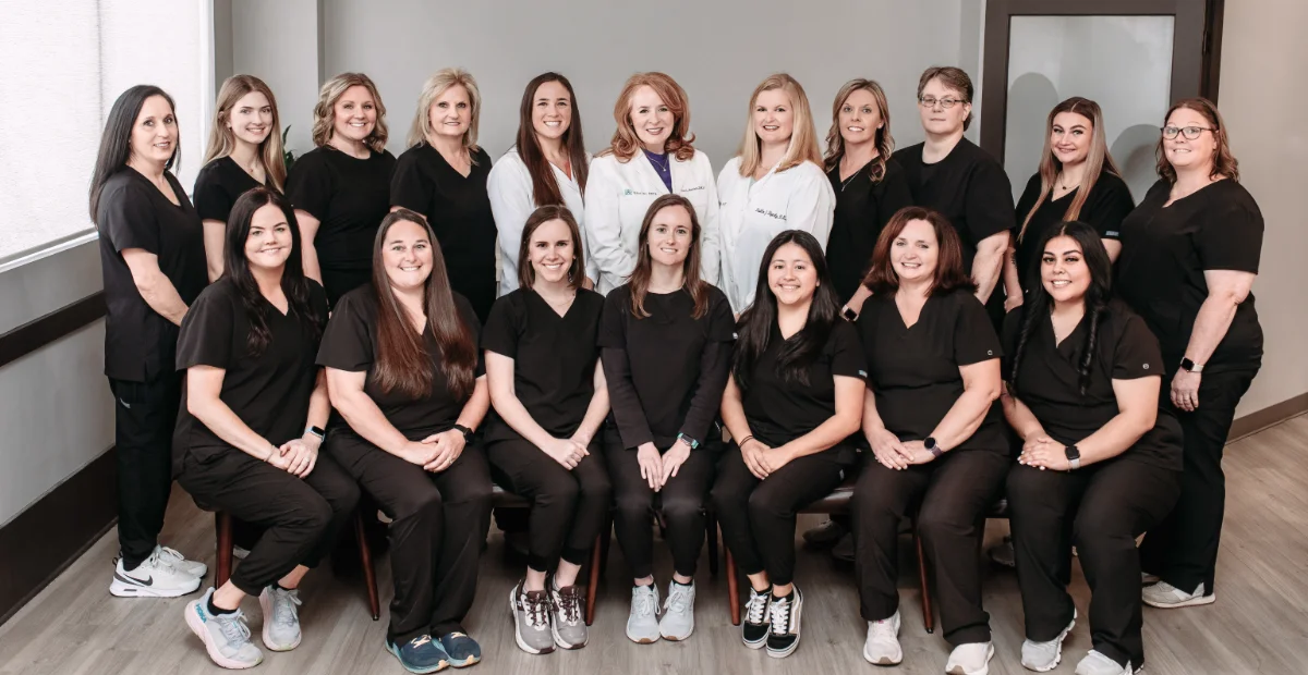 About the Practice 1 Image of the office staff in a group shot.